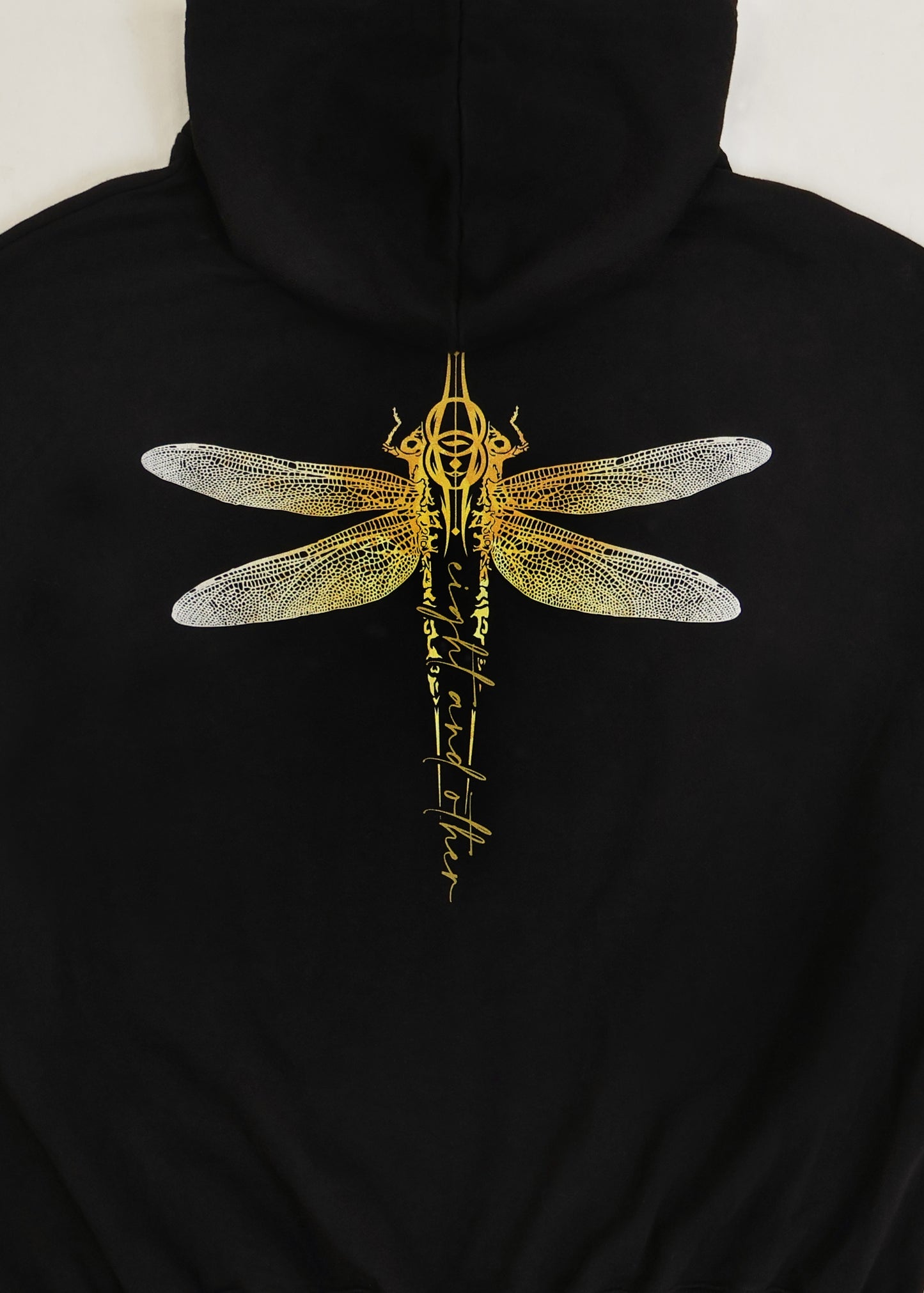 Black Dragonfly Hoodie