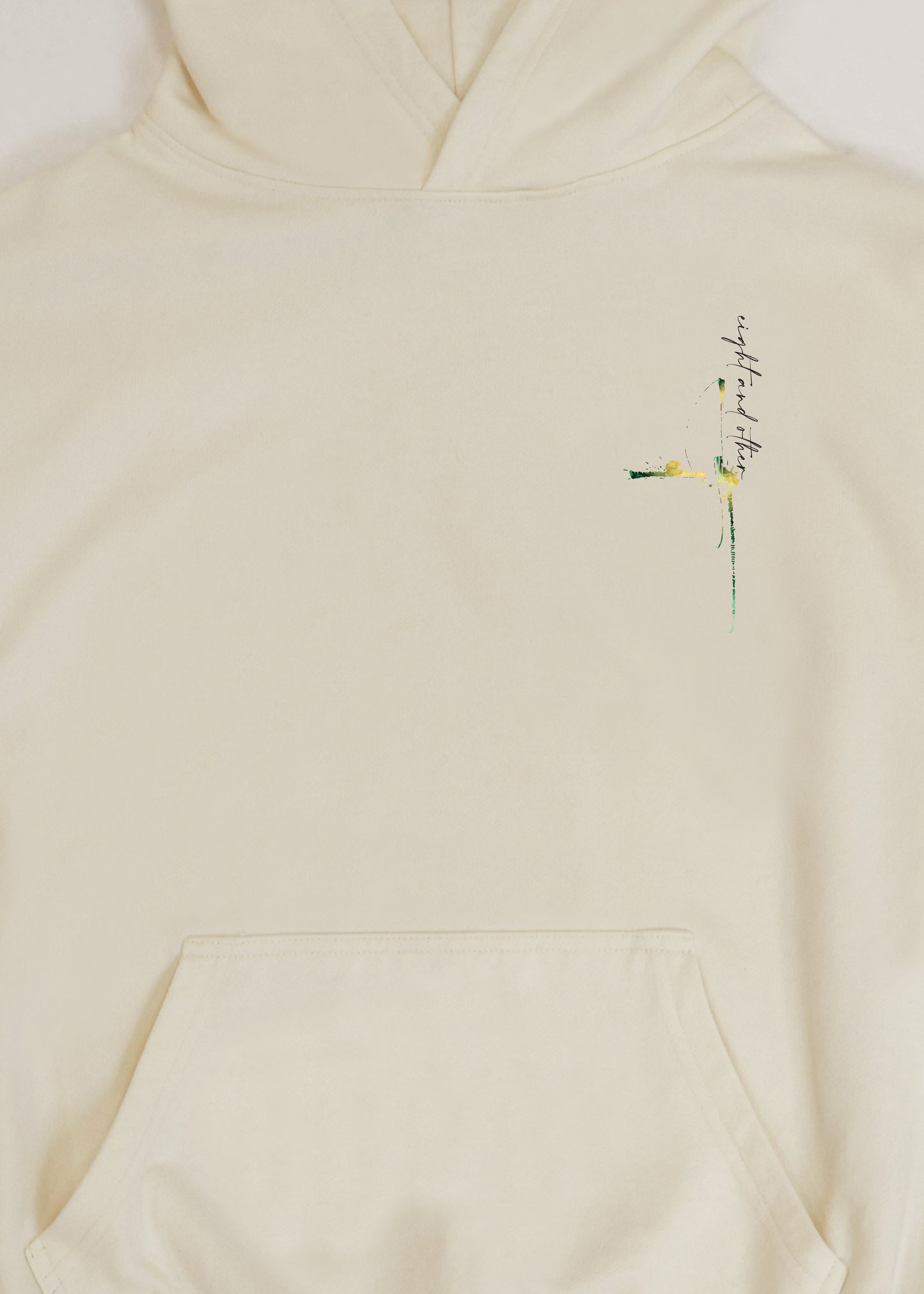 Cream Dragonfly Hoodie