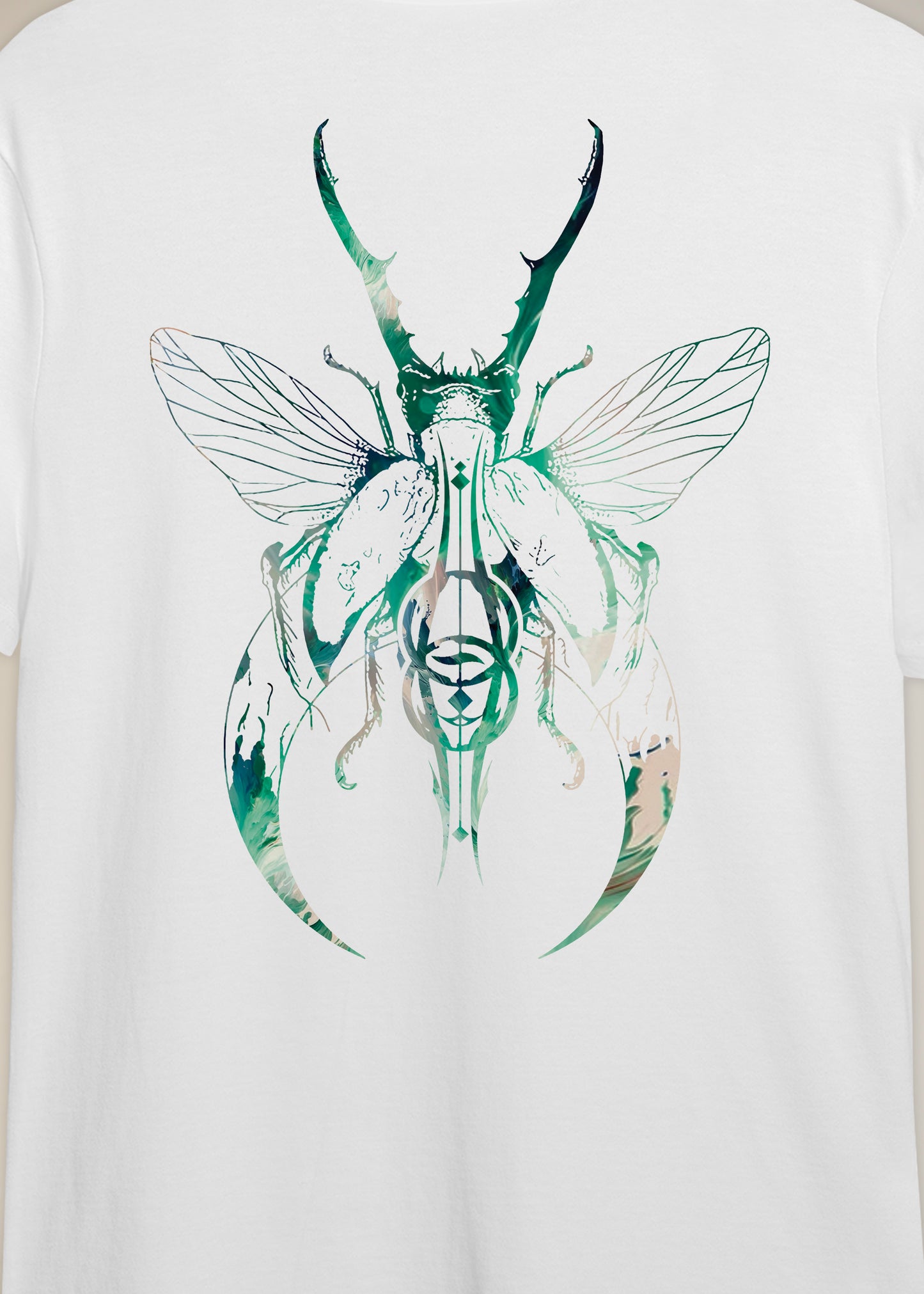 White Beetle T-Shirt