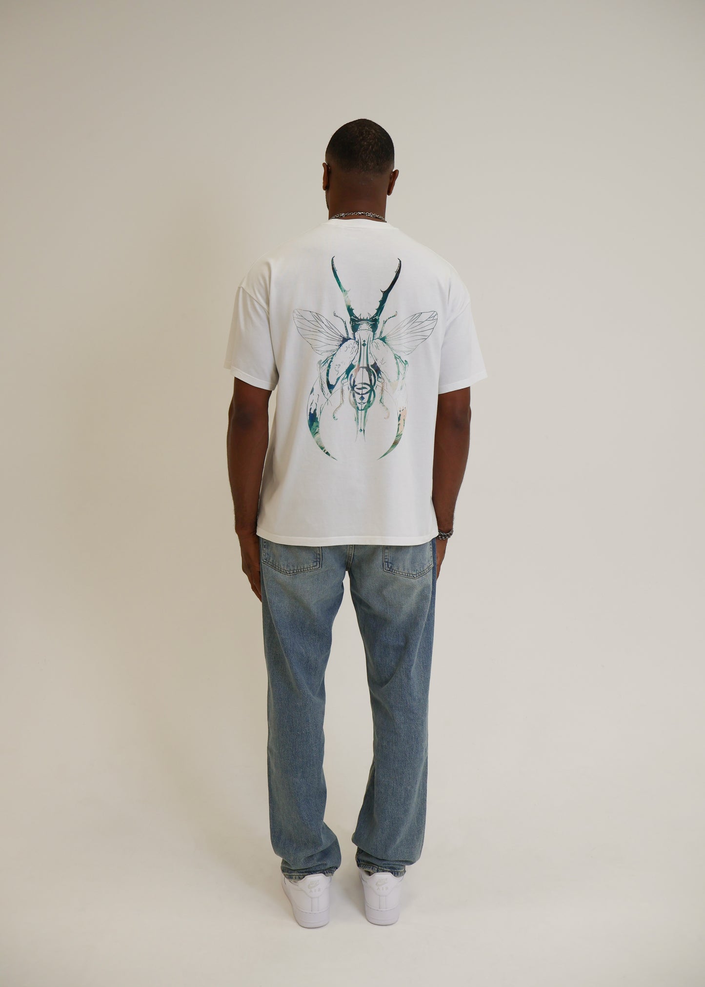 White Beetle T-Shirt